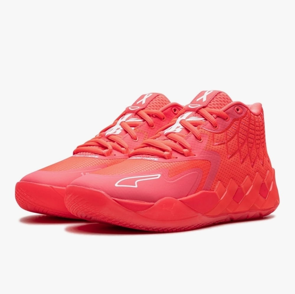 Puma X Lamelo Ball MB .01 Ball. "Breast Cancer Awareness" Size